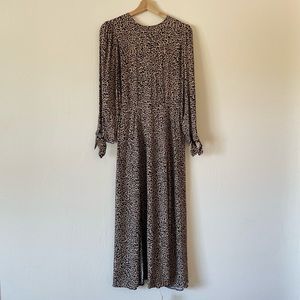 REFORMATION Zelda dress leopard print size 8